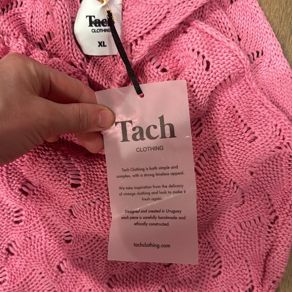 NWT! Tach Dresses Scarlett Dress in Pink extra large - Picture 5 of 7